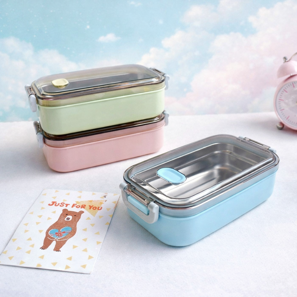 FUSION LUNCH BOX– Premium Stainless Steel Lunch Box