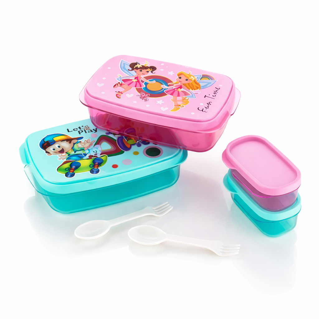 Grosyhub New Sticker Kids: Ultra-Lightweight Character Bento