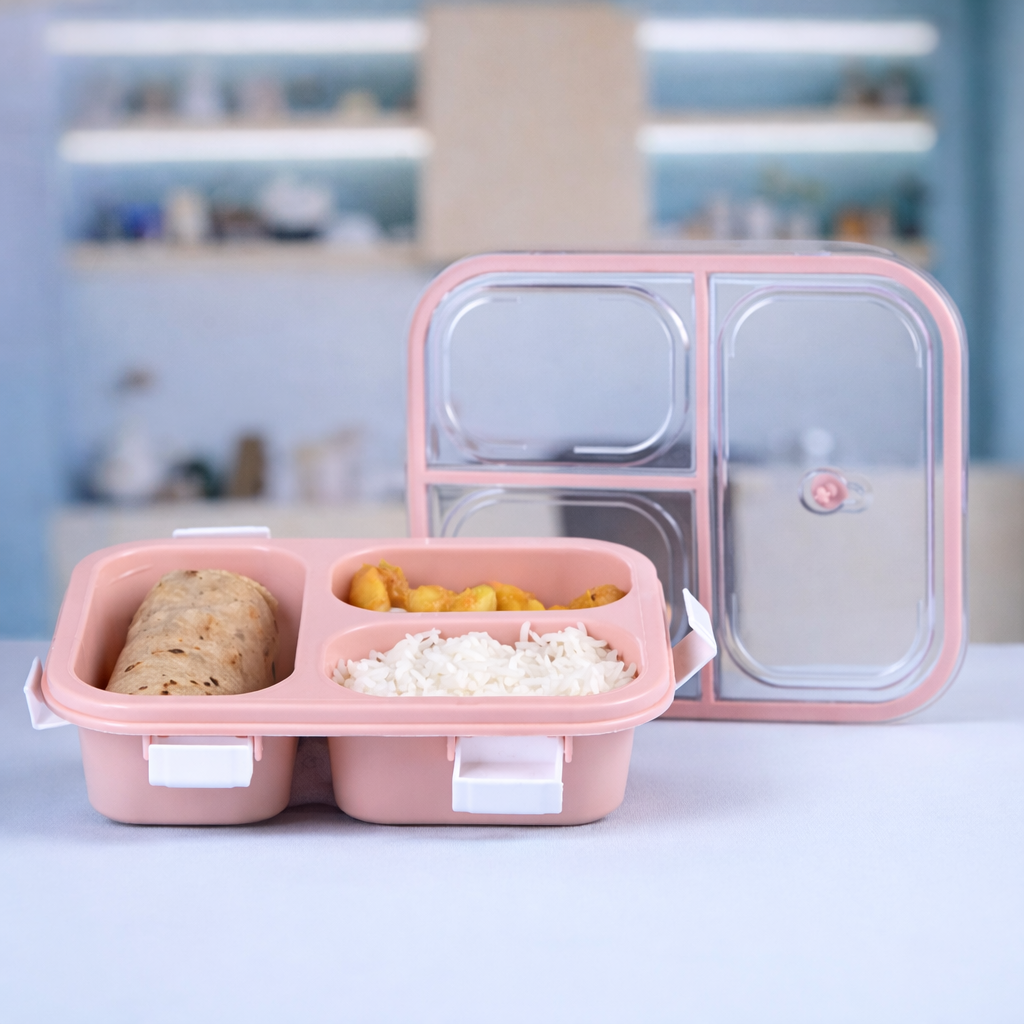 Grosyhub Tokyo Lunch: The Zen-Shield 3-Zone Airtight Bento