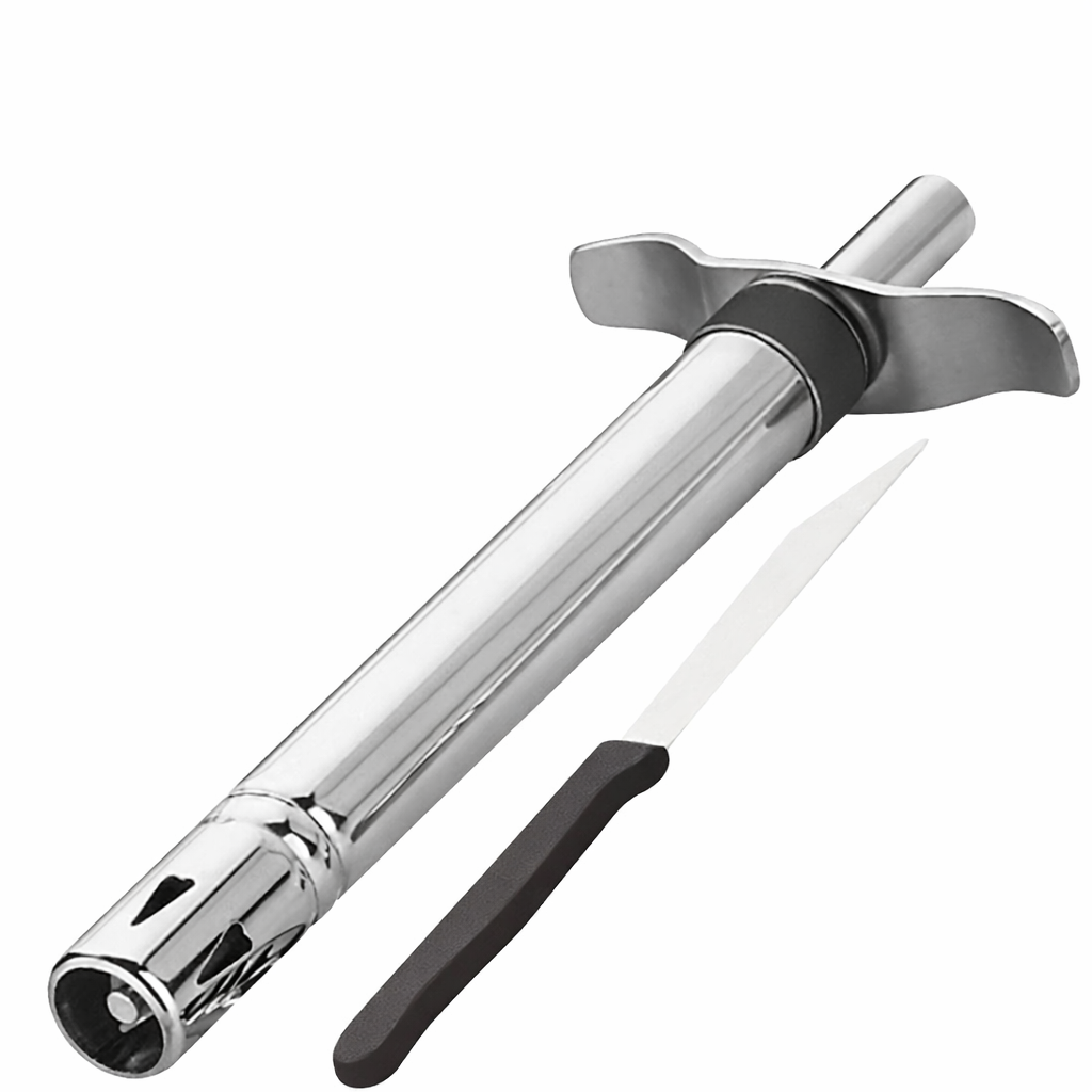 Grosyhub Executive 2-in-1 Kitchen Essentials Combo – Steel Lighter & Utility Knife