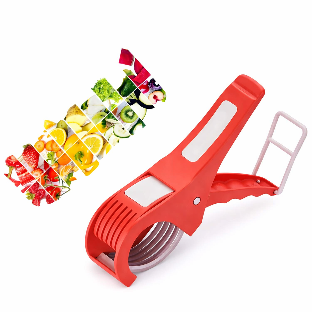 Grosyhub Regular 2-in-1 Vegetable Slicer with Safety Lock
