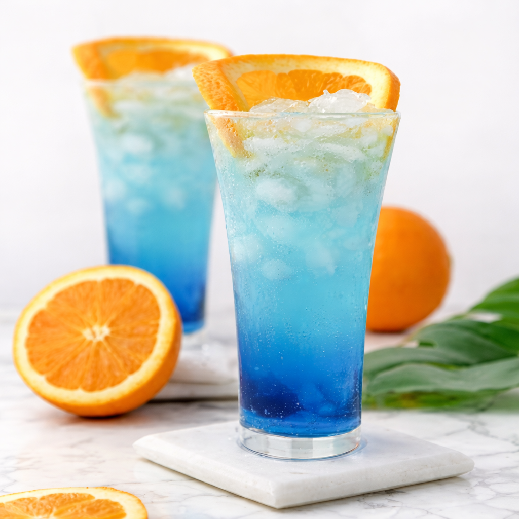 Grosyhub Juicy Glass Set – Vibrant 6-Piece Highball Drinkware Collection