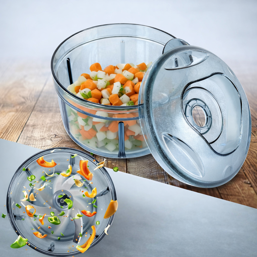 Grosyhub 1000ml S-Series Turbo Push Chopper