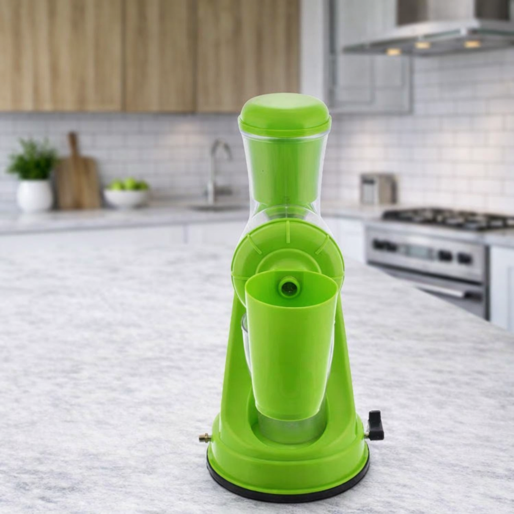 Grosyhub Square Steel Jali Manual Fruit Juicer