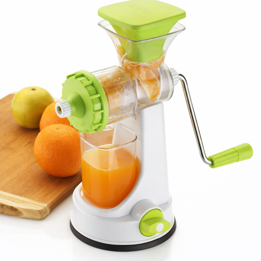 Grosyhub Square Steel Jali Manual Fruit Juicer
