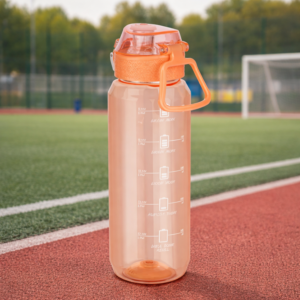 Grosyhub Dynamic Orange 1000ml Sport Bottle