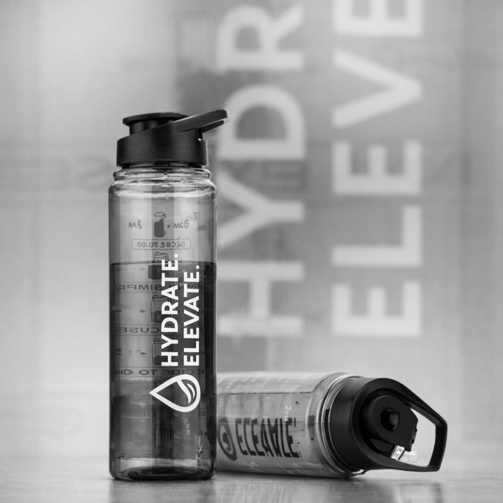 Grosyhub Hydrate Elevate Motivational Bottle