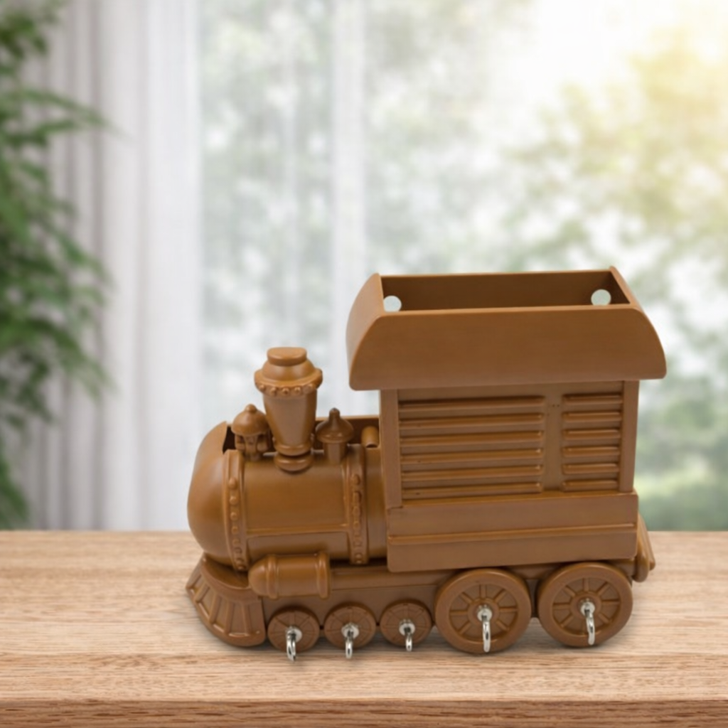 Grosyhub Rajdhani Vintage Steam Engine Key Holder