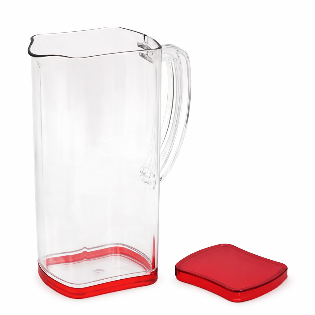 Grosyhub Azure-Top Crystal Clear High-Capacity Beverage Jug