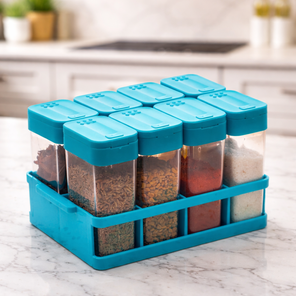 Grosyhub 8-Piece Master Chef Spice Station