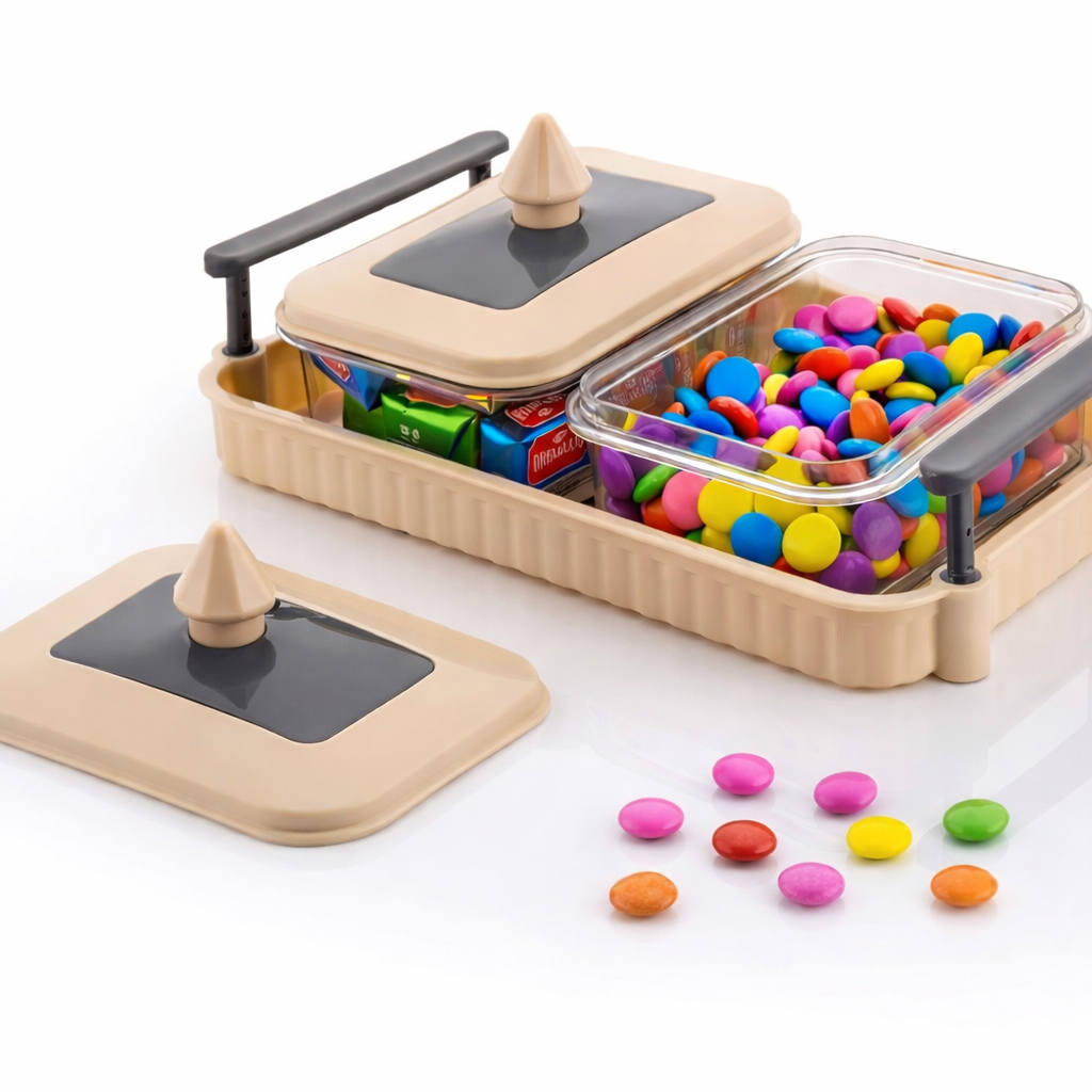 Grosyhub 2-Piece Khatli Serving Set