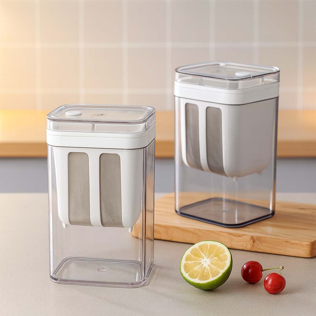 Grosyhub Multifunctional Yogurt Filter with FineYogurt Filter Mesh Strainer (1400 ml)