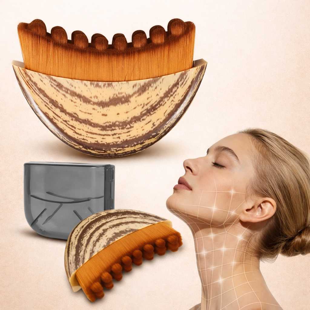 GlowLift Face Sculptor Brush - Skin Tightening, Face Lifting & Instant Glow Massage Tool