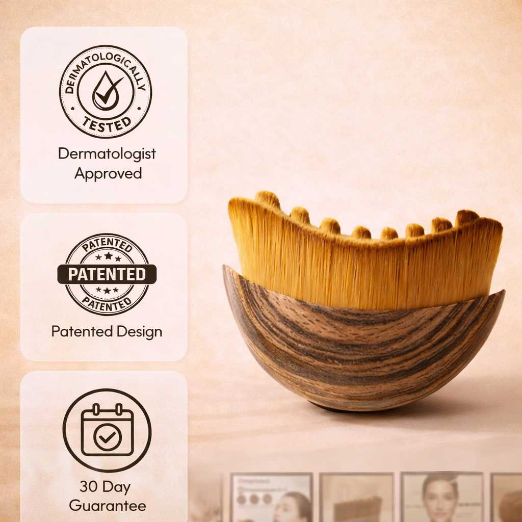 GlowLift Face Sculptor Brush - Skin Tightening, Face Lifting & Instant Glow Massage Tool